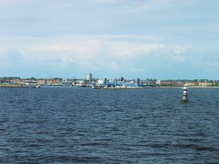 Trelleborg in Sicht